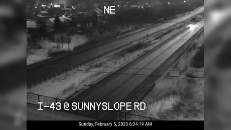 Traffic Cam Madison: I-43 at Sunnyslope Rd