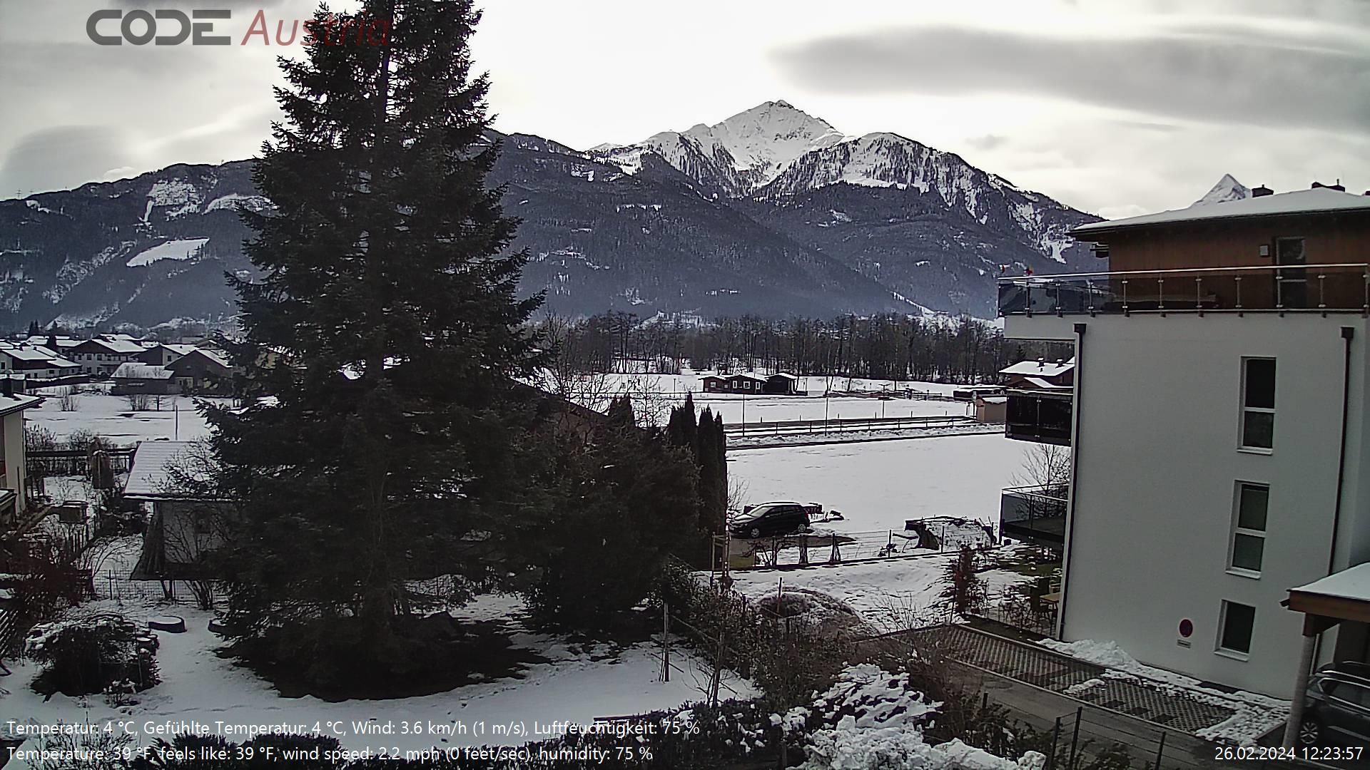Traffic Cam Zell am See › South-West