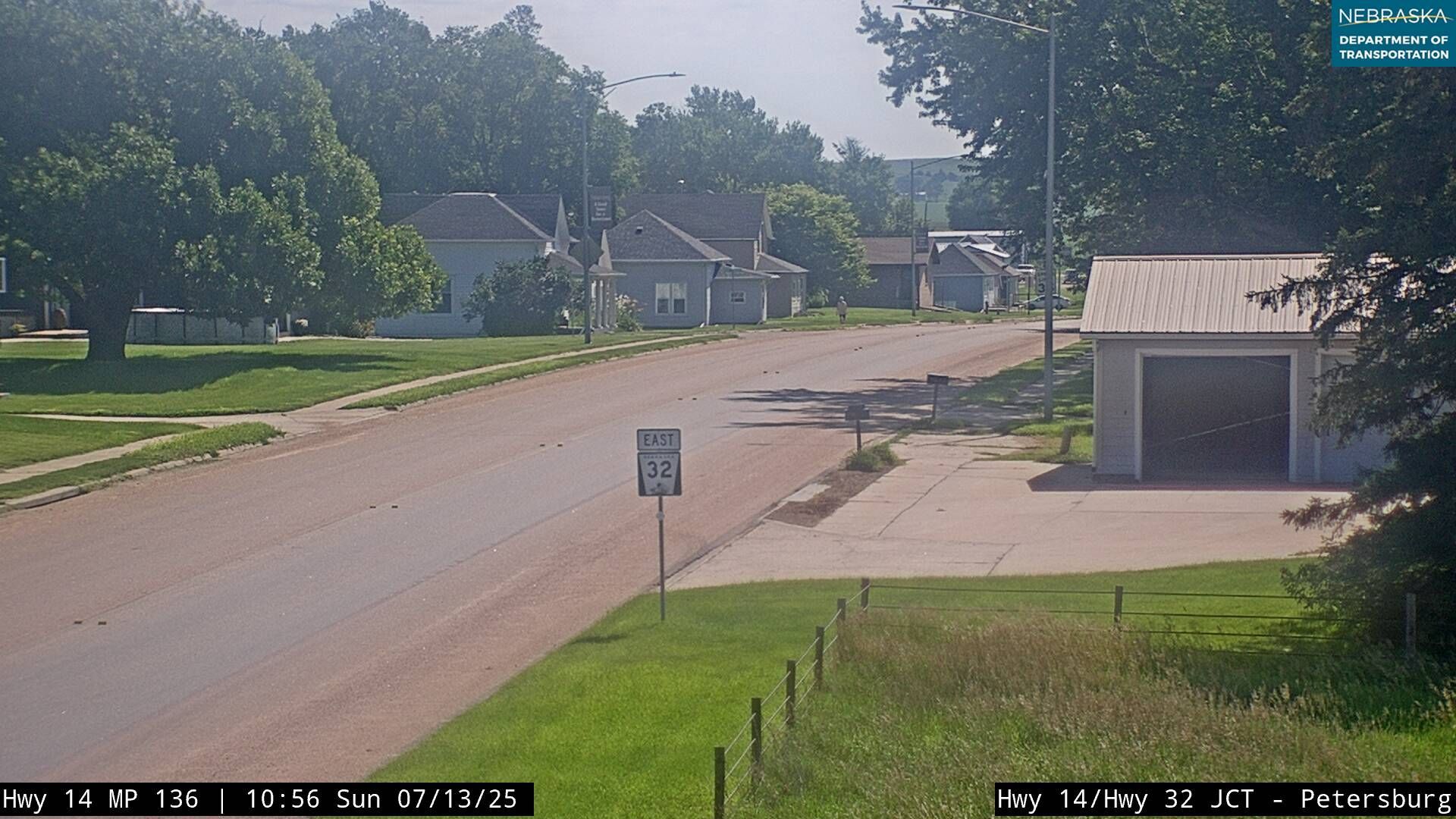 Traffic Cam Petersburg: NE - 32 looking east