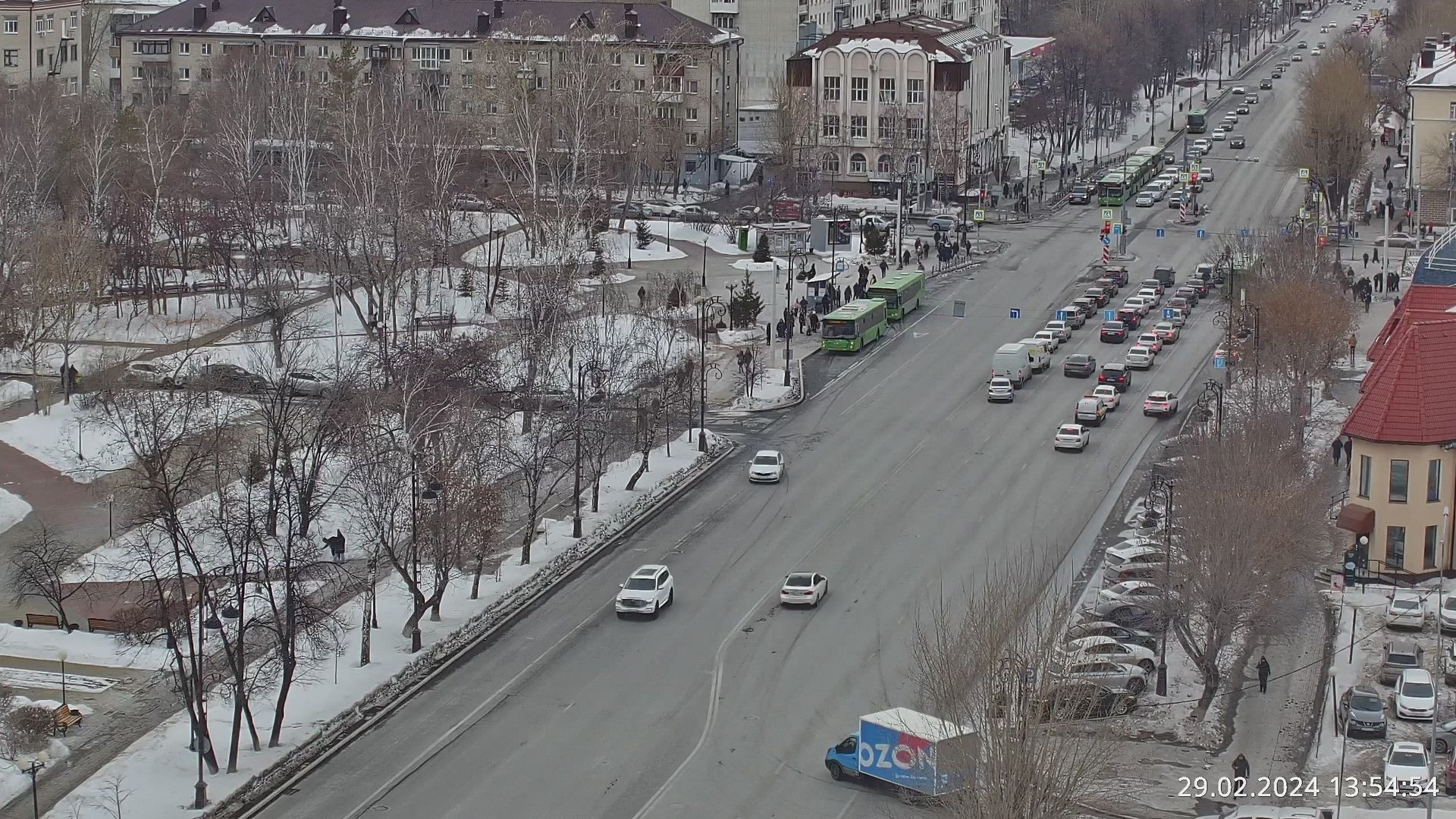 Traffic Cam Tyumen: Республики - Минская
