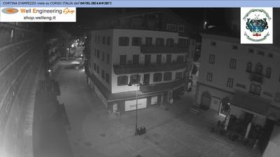 Preview delle webcam di Cortina d'Ampezzo › North-West: Corso Italia