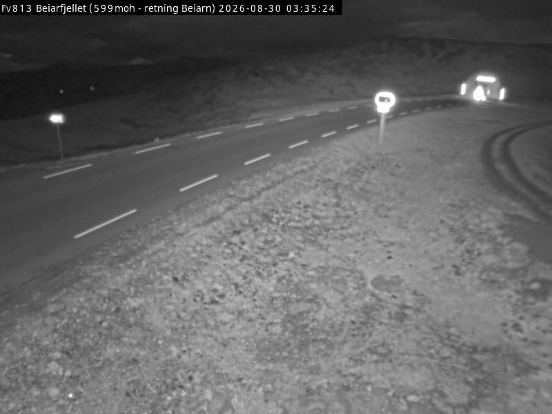 Traffic Cam Beiarn: F813 Beiarfjellet