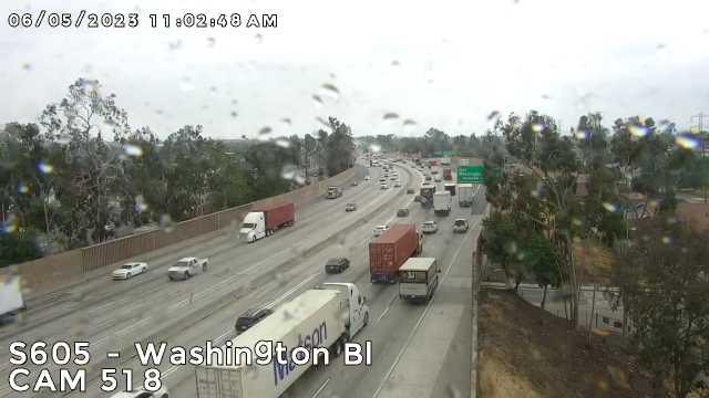 Traffic Cam West Whittier › South: Camera 518 :: S605 - WASHINGTON BLVD: PM 12.4