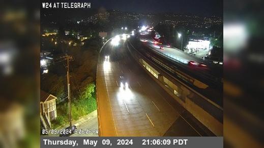 Traffic Cam Idora Park › West: TV113 -- SR-24 : AT TELEGRAPH