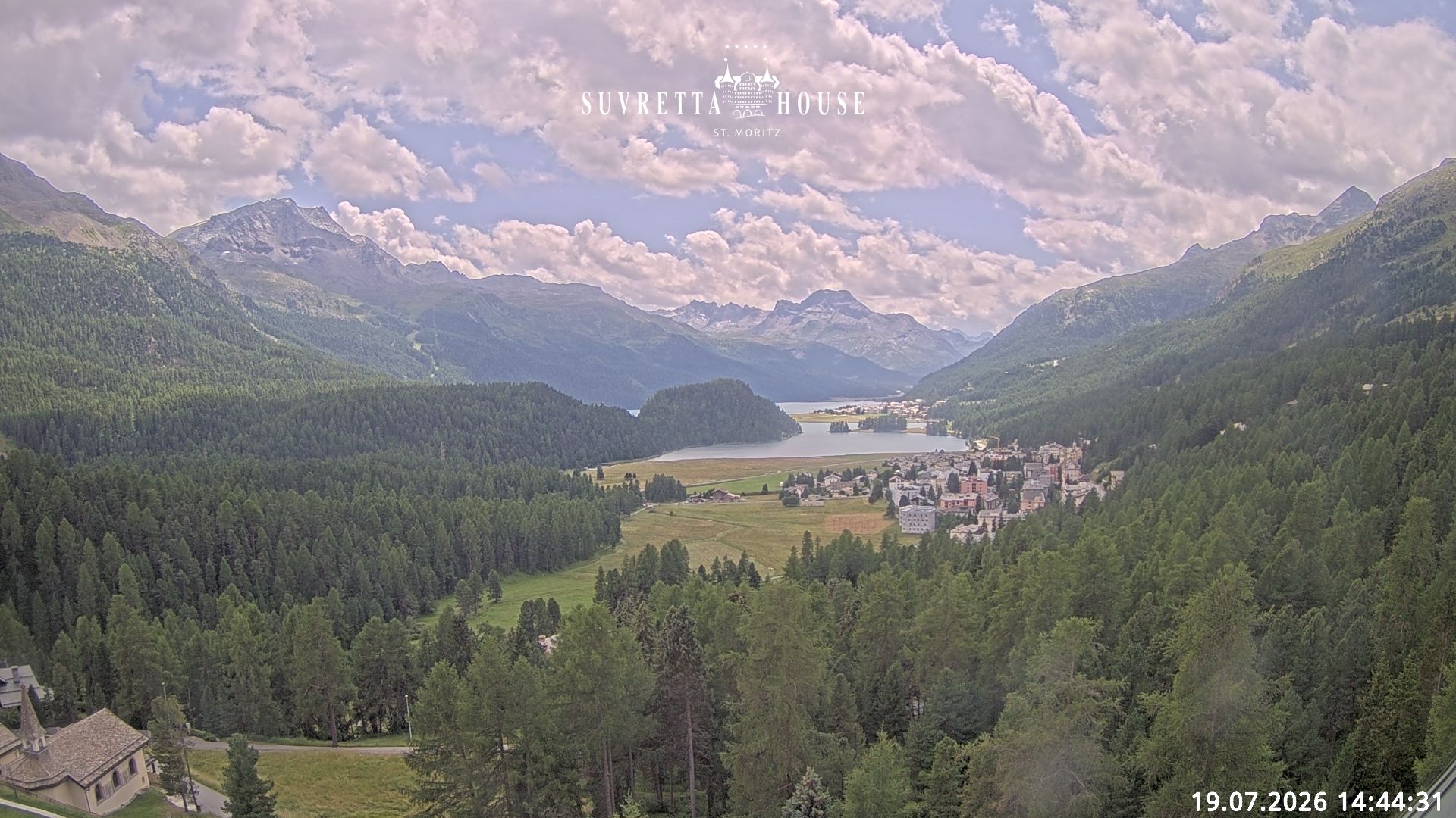 Sankt Moritz › Süden: Lake Champfèr - Piz Corvatsch