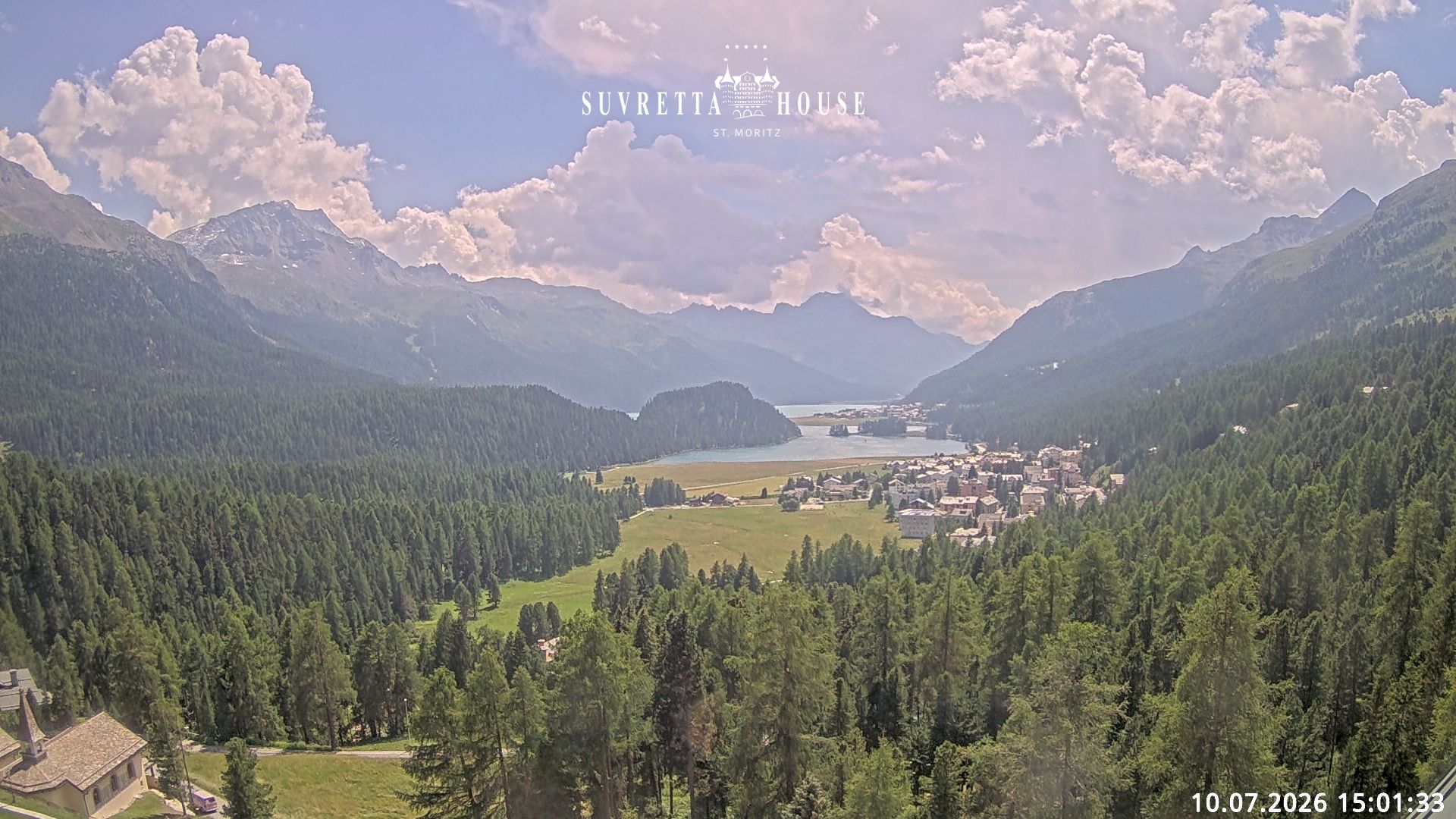 Sankt Moritz › Süden: Lake Champfèr - Piz Corvatsch