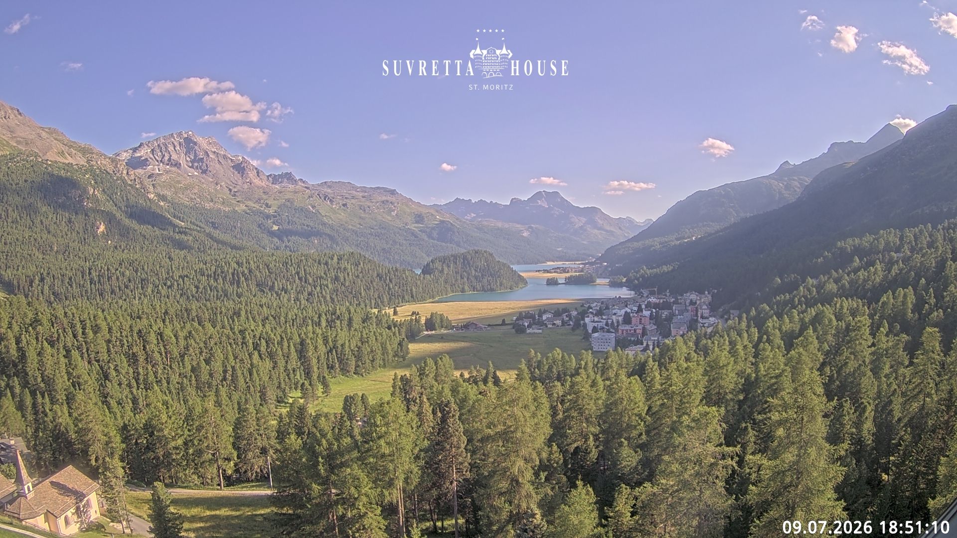Sankt Moritz › Süden: Lake Champfèr - Piz Corvatsch