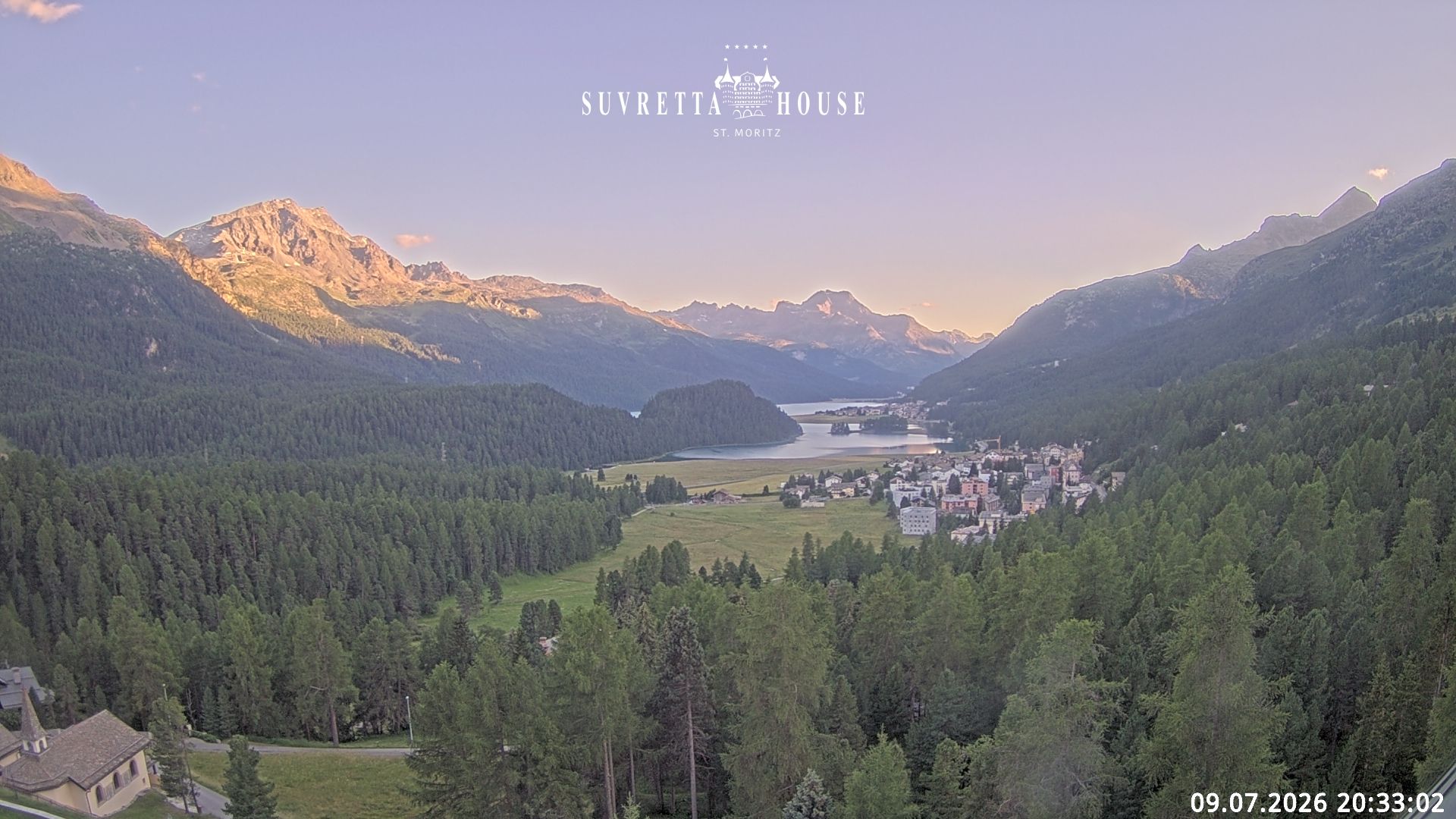 Sankt Moritz › Süden: Lake Champfèr - Piz Corvatsch