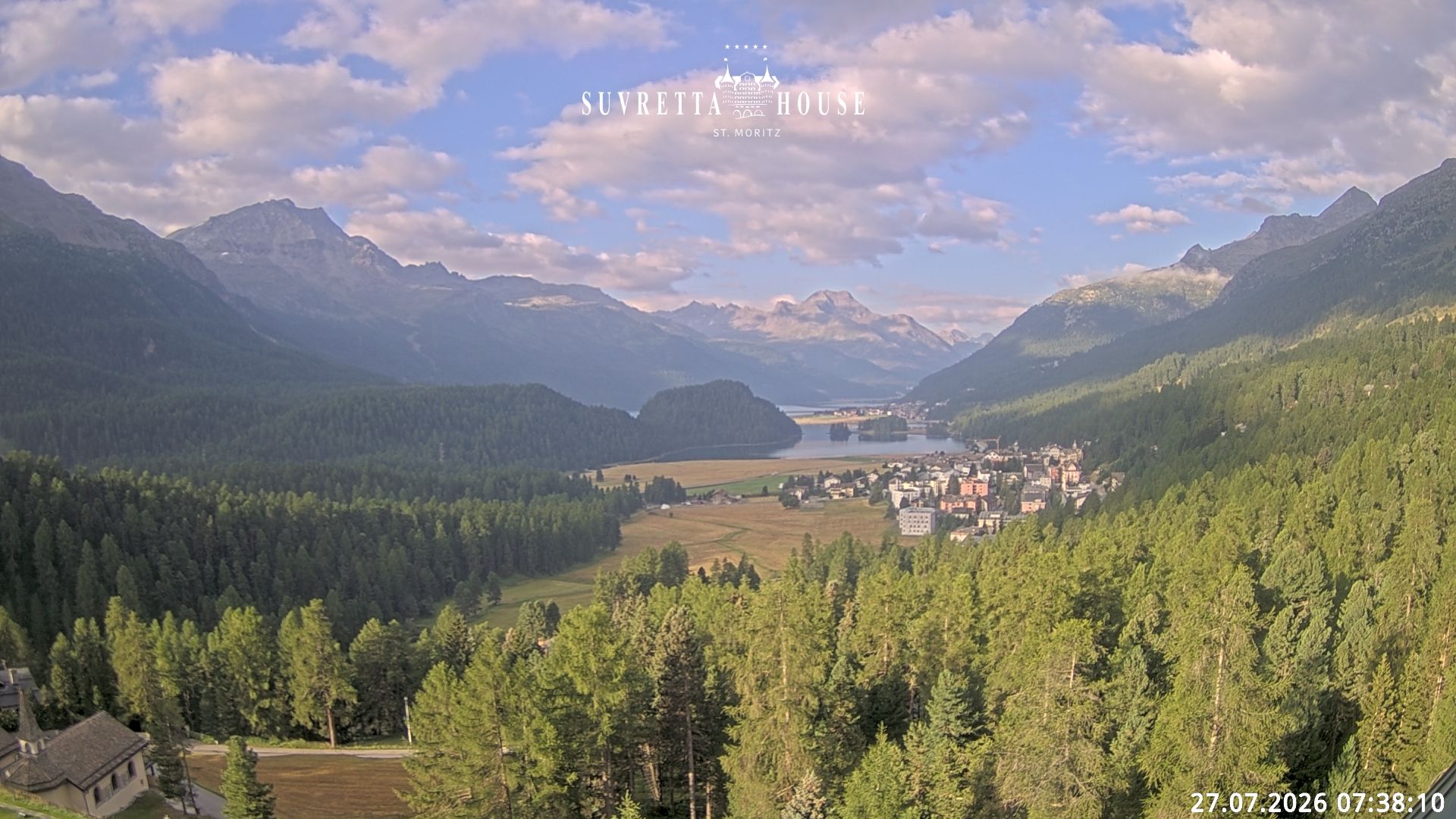 Sankt Moritz › Süden: Lake Champfèr - Piz Corvatsch