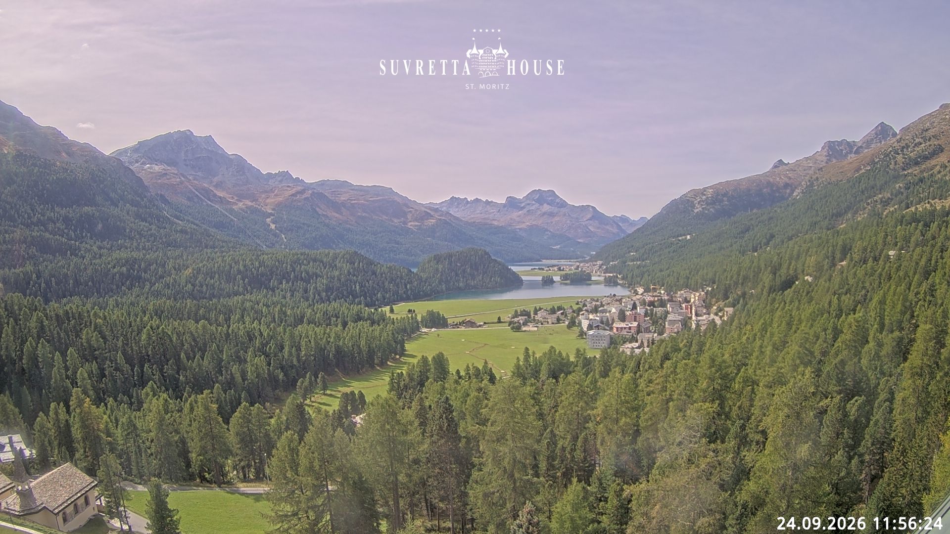 Sankt Moritz › Süden: Lake Champfèr - Piz Corvatsch