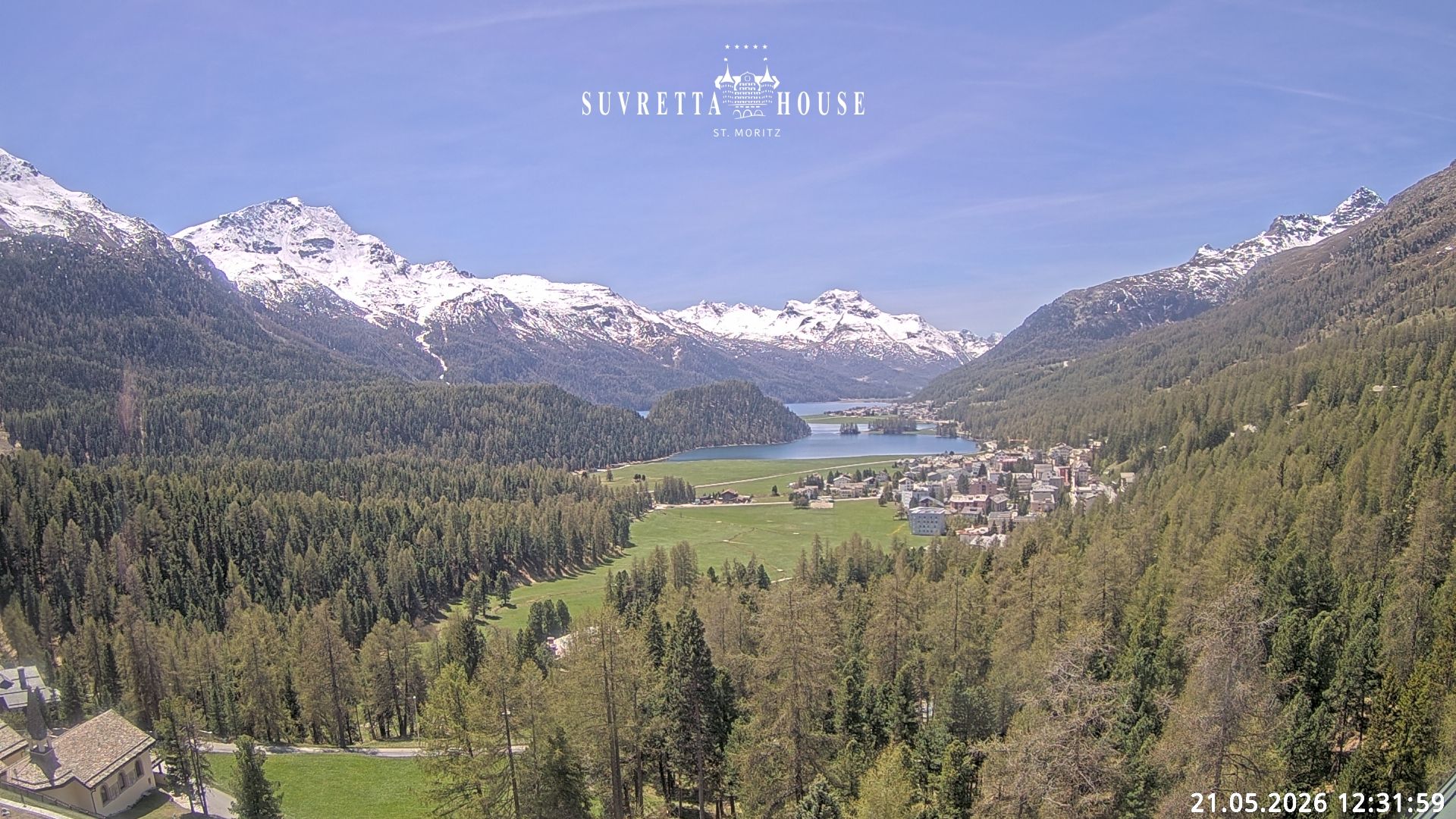 Sankt Moritz › Süden: Lake Champfèr - Piz Corvatsch