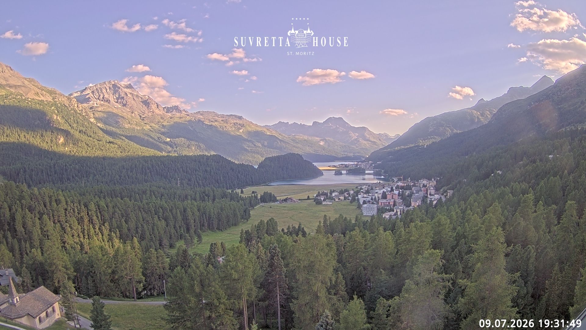 Sankt Moritz › Süden: Lake Champfèr - Piz Corvatsch