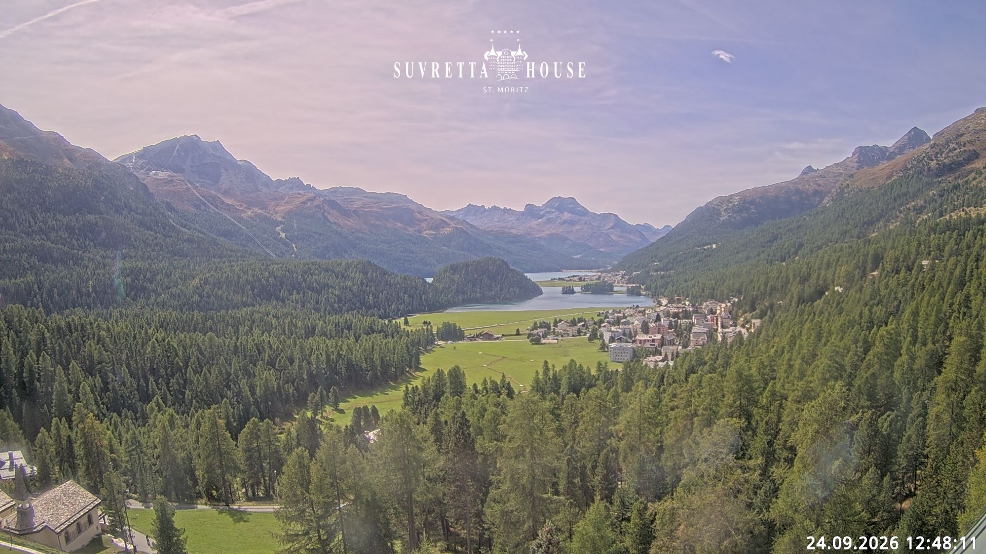 Sankt Moritz › Süden: Lake Champfèr - Piz Corvatsch