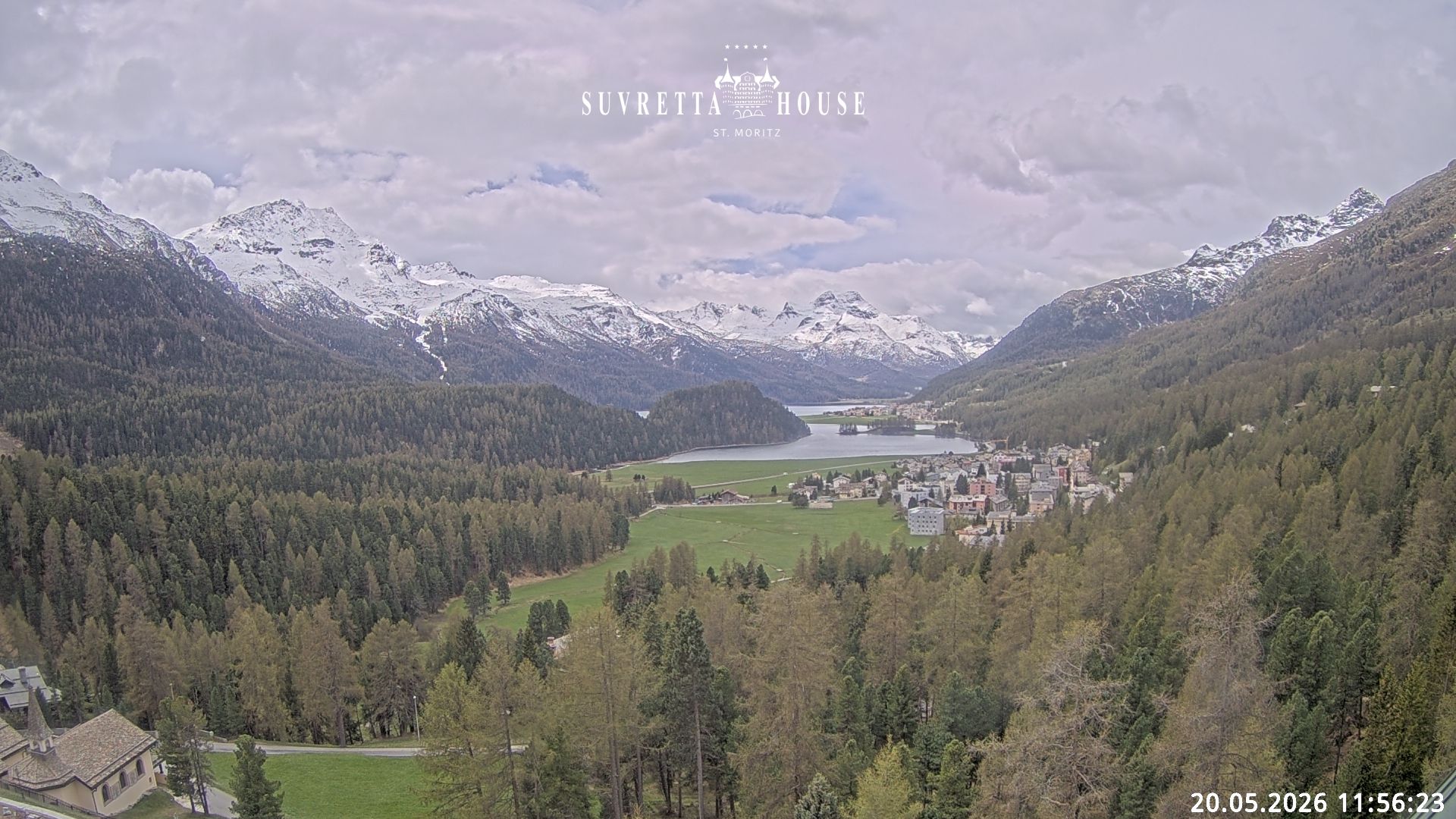 Sankt Moritz › Süden: Lake Champfèr - Piz Corvatsch