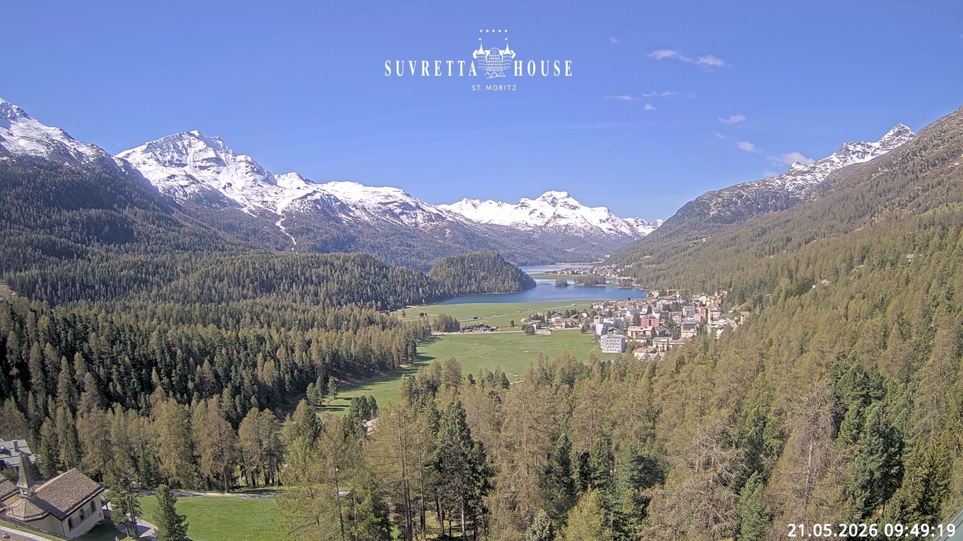Sankt Moritz › Süden: Lake Champfèr - Piz Corvatsch