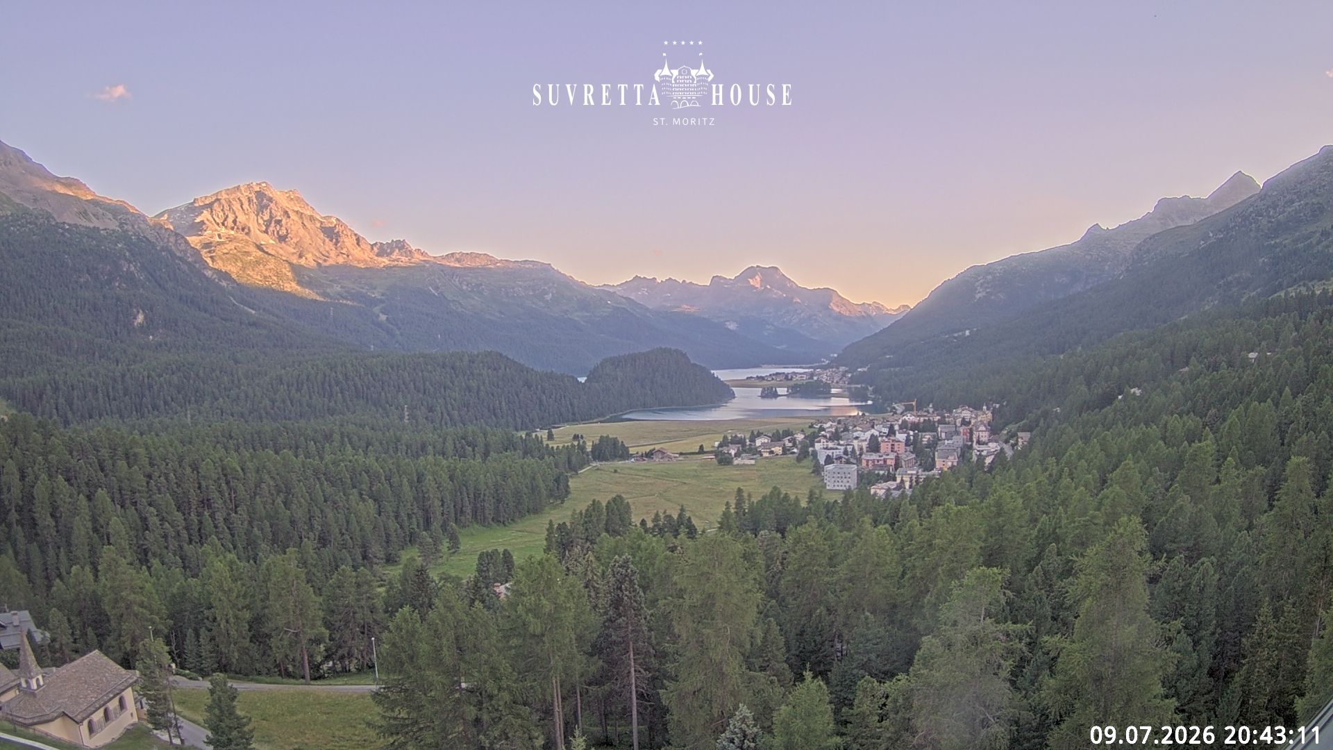 Sankt Moritz › Süden: Lake Champfèr - Piz Corvatsch