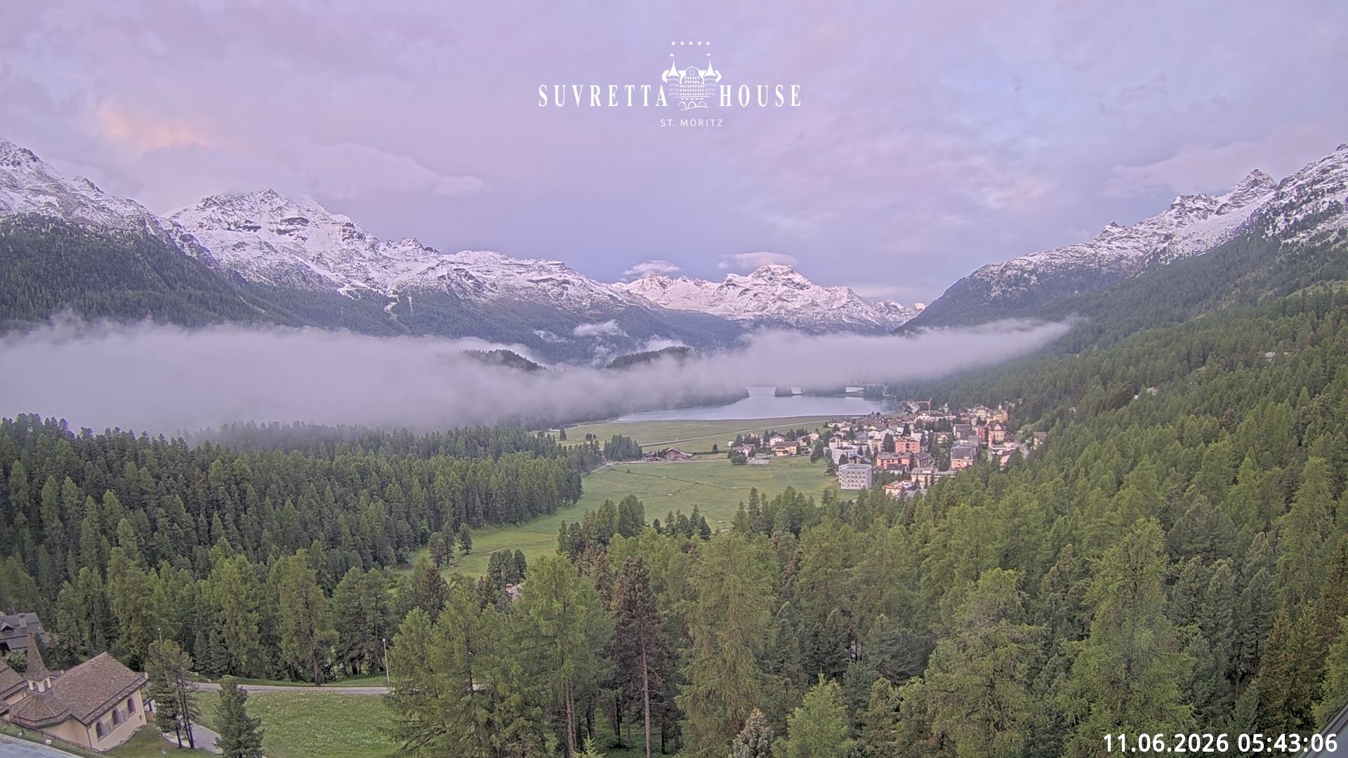 Sankt Moritz › Süden: Lake Champfèr - Piz Corvatsch