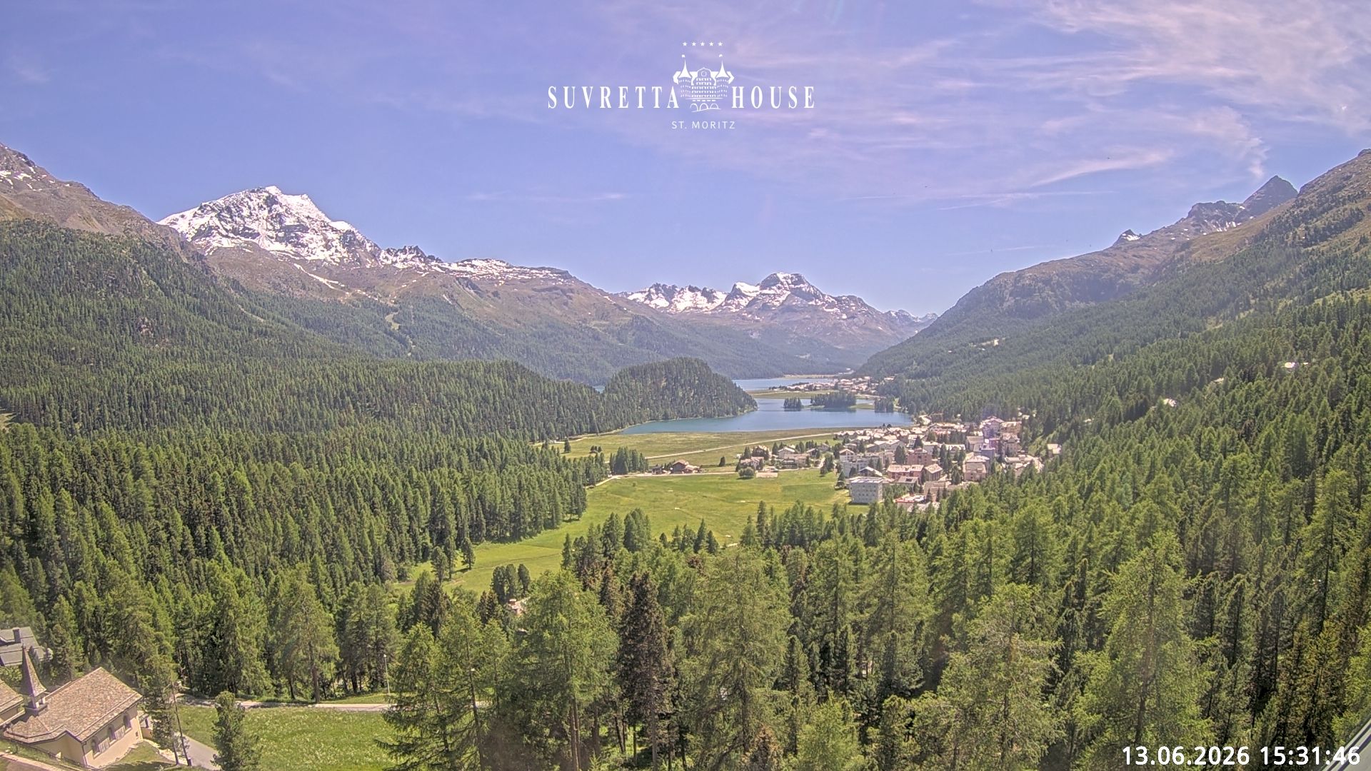 Sankt Moritz › Süden: Lake Champfèr - Piz Corvatsch