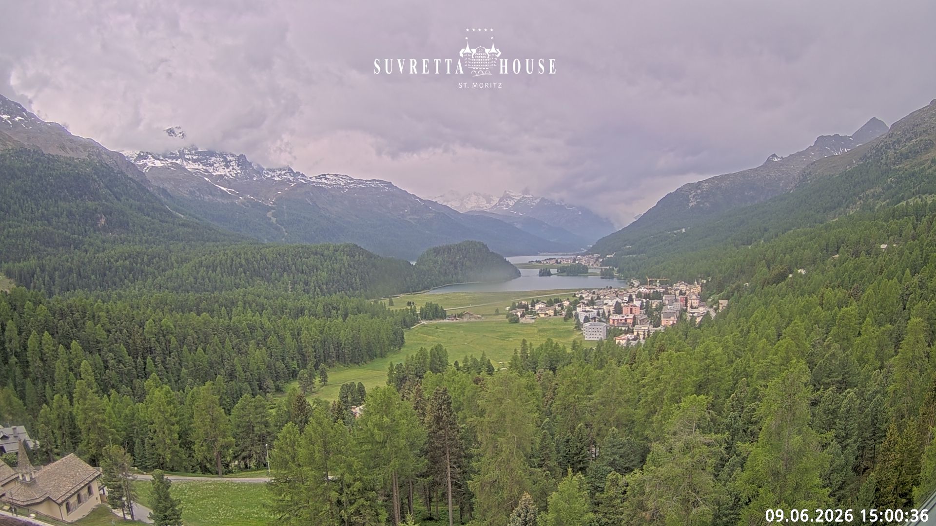Sankt Moritz › Süden: Lake Champfèr - Piz Corvatsch