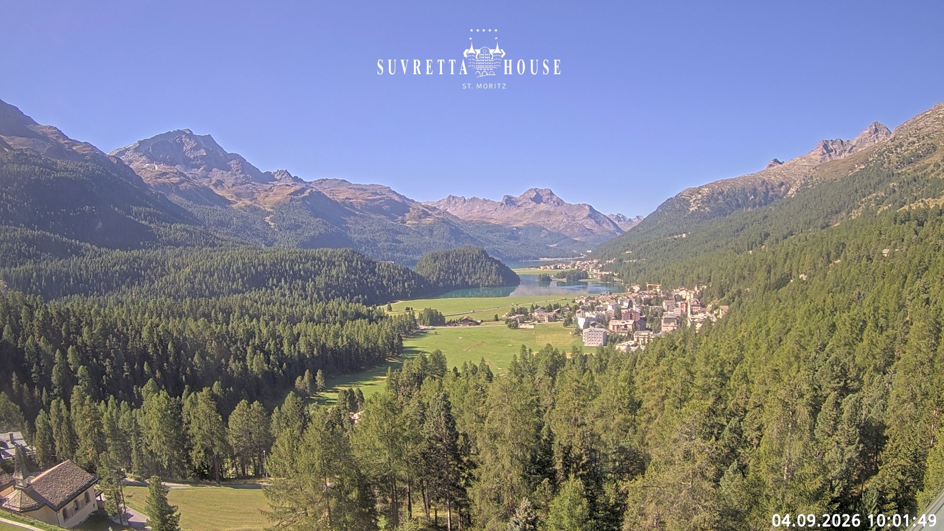 Sankt Moritz › Süden: Lake Champfèr - Piz Corvatsch