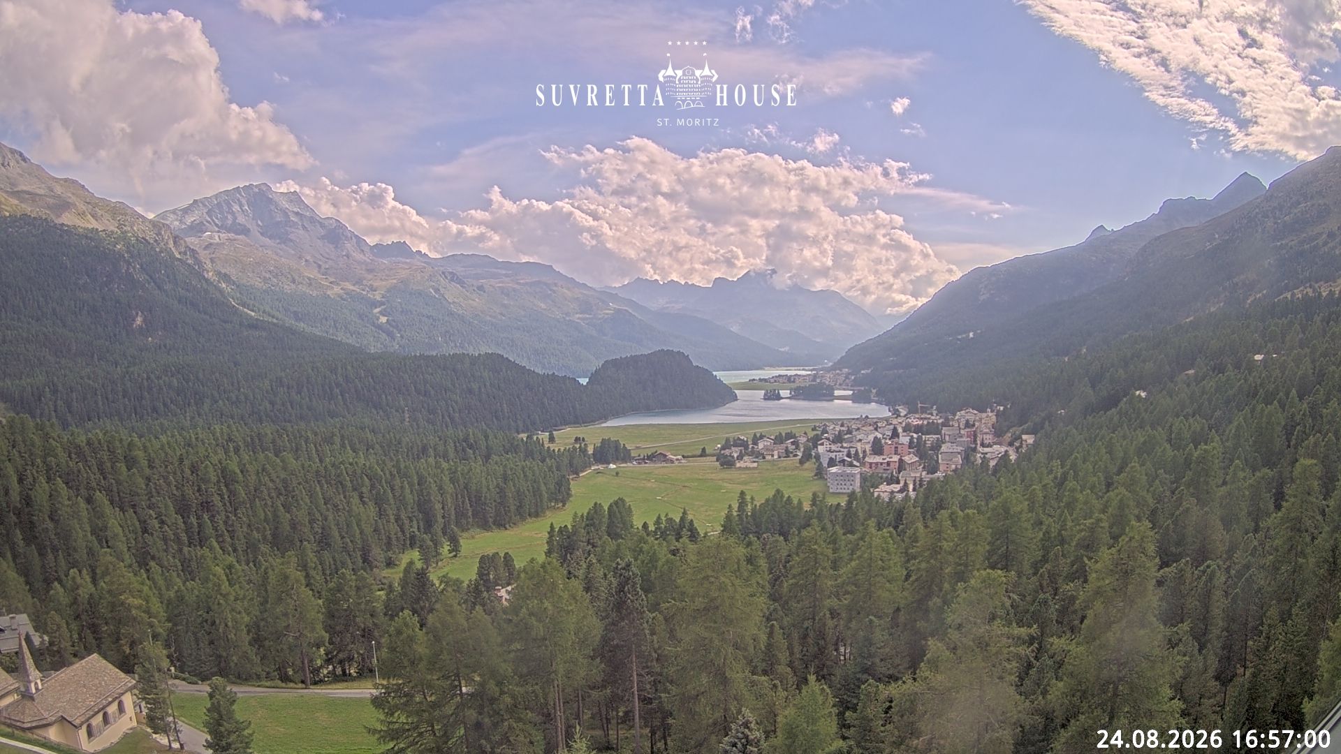 Sankt Moritz › Süden: Lake Champfèr - Piz Corvatsch