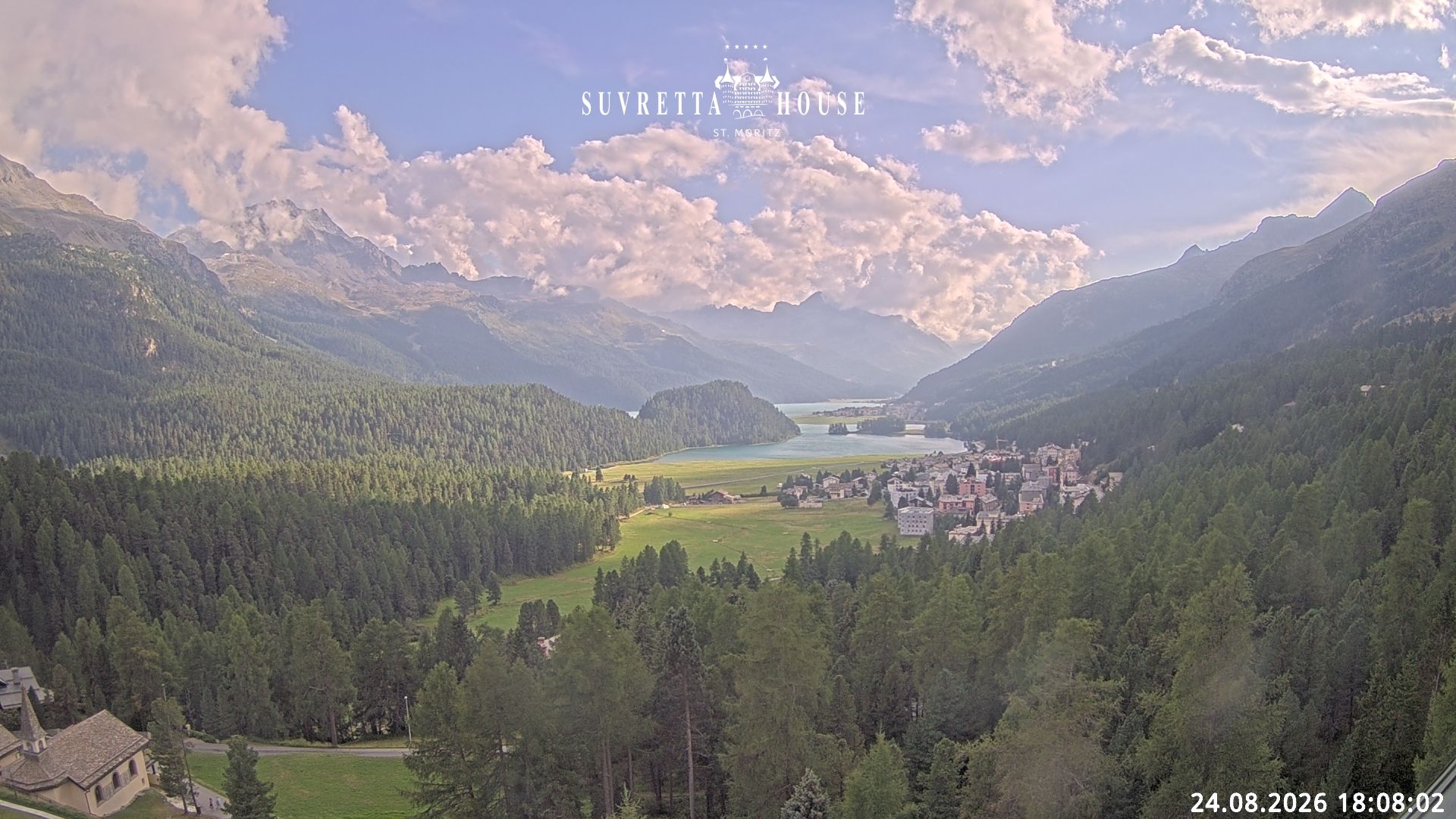 Sankt Moritz › Süden: Lake Champfèr - Piz Corvatsch