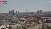 Letzte Tageslichtansicht von Vienna: Karlskirche