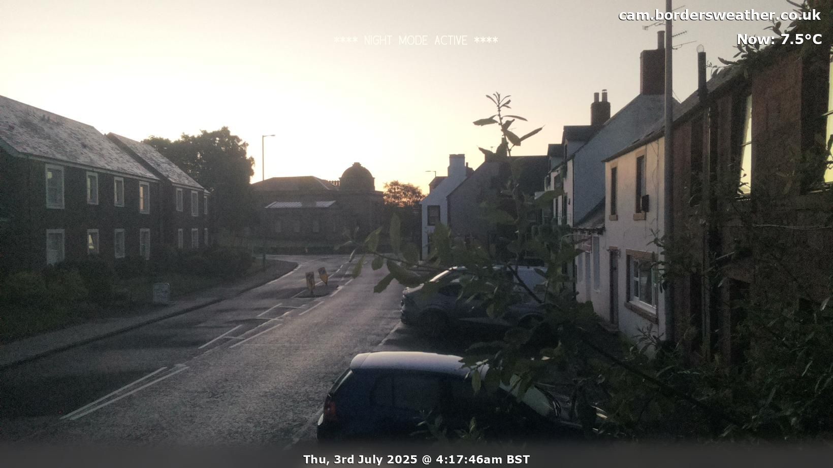 Traffic Cam Woodheads: Greenlaw WeatherCam