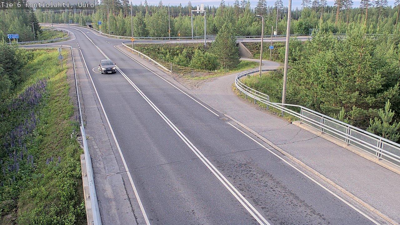 Kontiolahti Traffic Watch: Uuro-Enoon Road Webcam