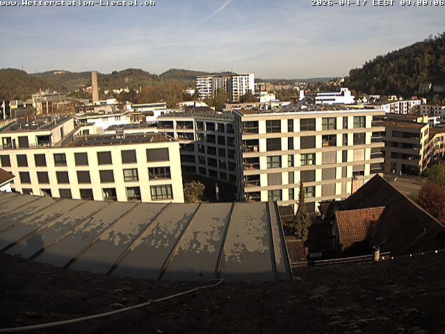 Liestal: mit Blick nach Basel Sankt Chrischona