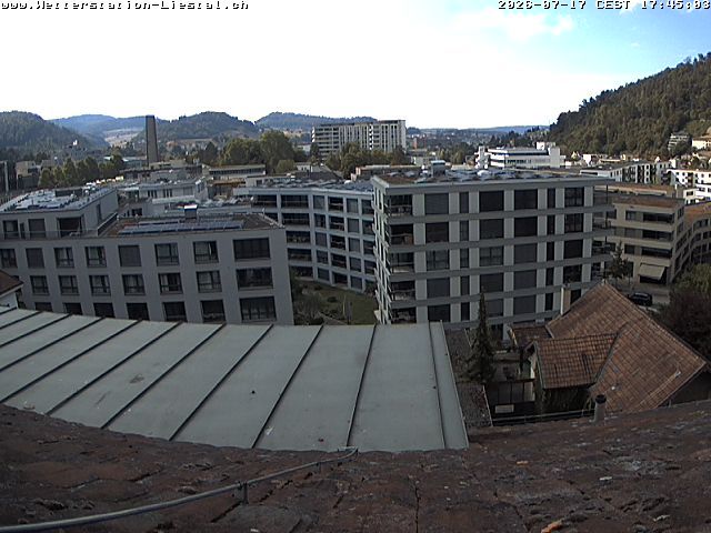 Liestal: mit Blick nach Basel Sankt Chrischona