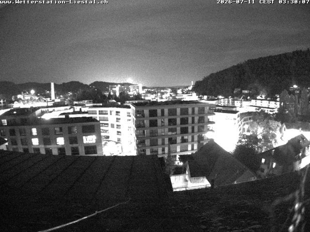 Liestal: mit Blick nach Basel Sankt Chrischona