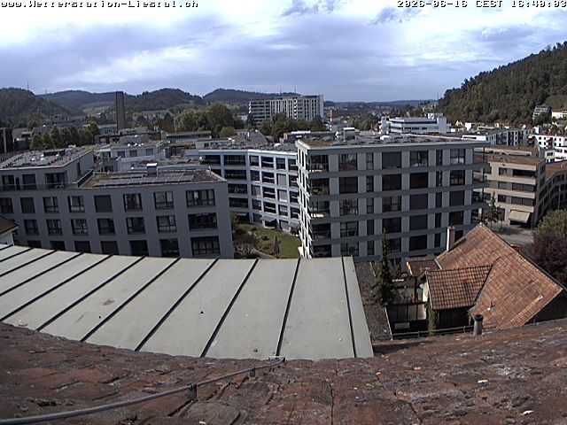 Liestal: mit Blick nach Basel Sankt Chrischona