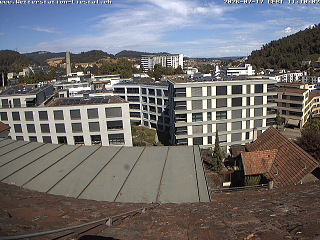 Liestal: mit Blick nach Basel Sankt Chrischona