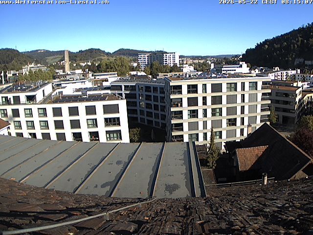 Liestal: mit Blick nach Basel Sankt Chrischona