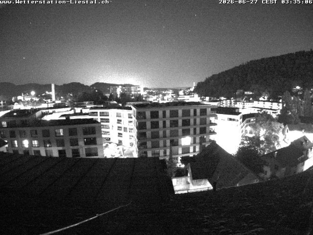 Liestal: mit Blick nach Basel Sankt Chrischona