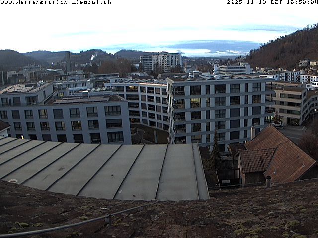 Liestal: mit Blick nach Basel Sankt Chrischona