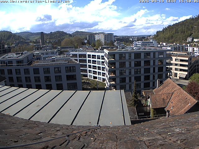 Liestal: mit Blick nach Basel Sankt Chrischona