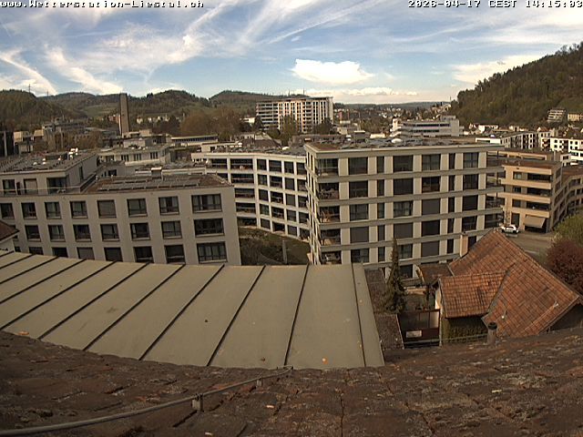 Liestal: mit Blick nach Basel Sankt Chrischona