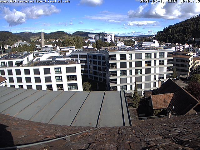 Liestal: mit Blick nach Basel Sankt Chrischona