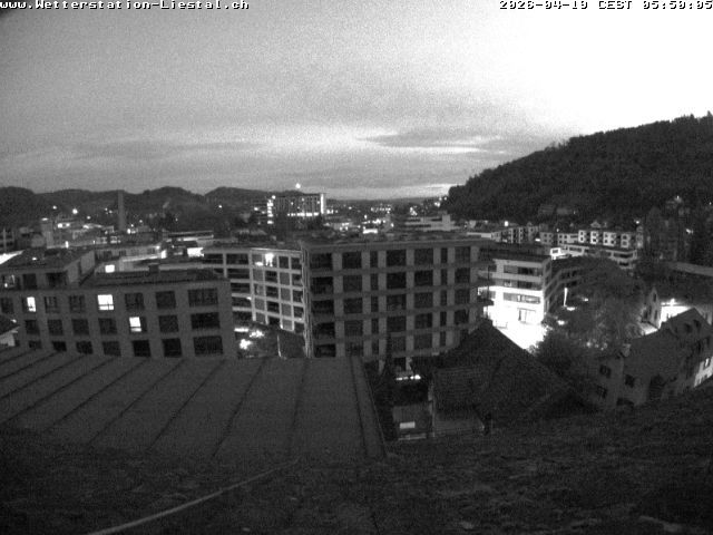 Liestal: mit Blick nach Basel Sankt Chrischona