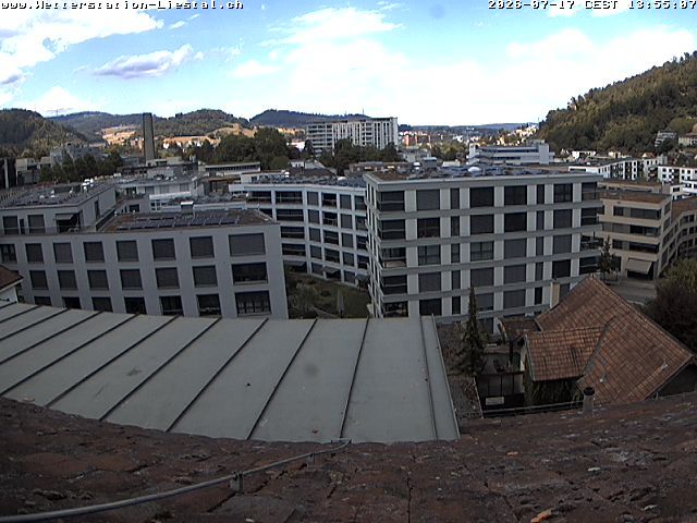 Liestal: mit Blick nach Basel Sankt Chrischona
