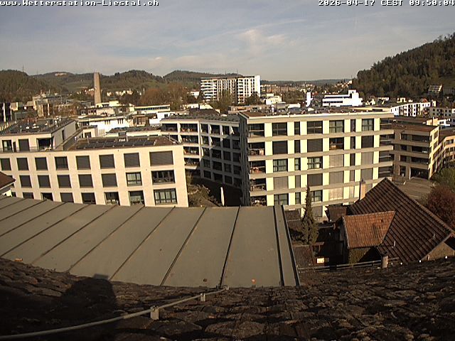 Liestal: mit Blick nach Basel Sankt Chrischona