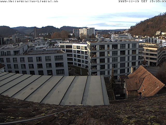 Liestal: mit Blick nach Basel Sankt Chrischona