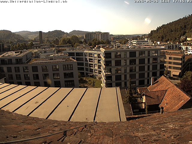 Liestal: mit Blick nach Basel Sankt Chrischona
