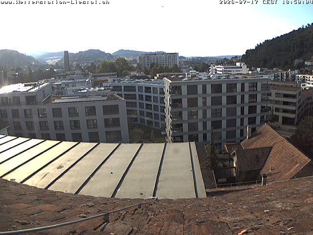 Liestal: mit Blick nach Basel Sankt Chrischona