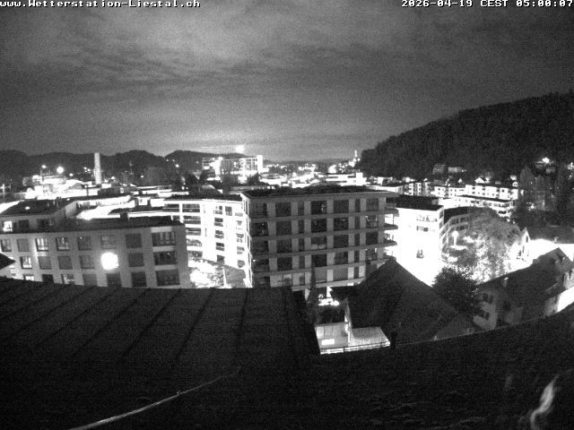 Liestal: mit Blick nach Basel Sankt Chrischona