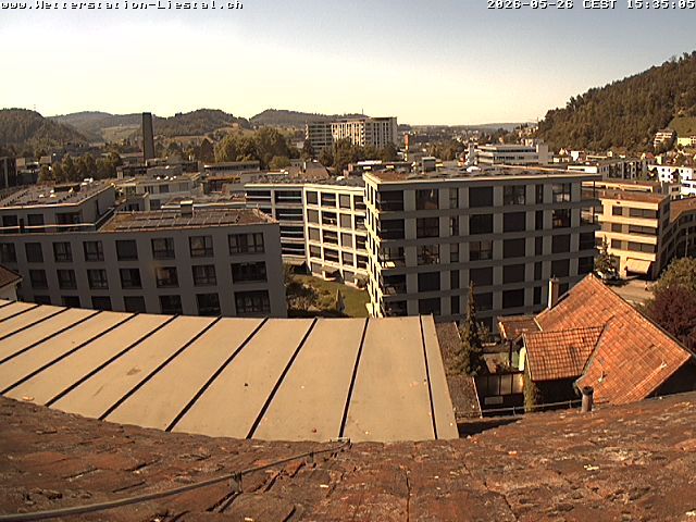 Liestal: mit Blick nach Basel Sankt Chrischona