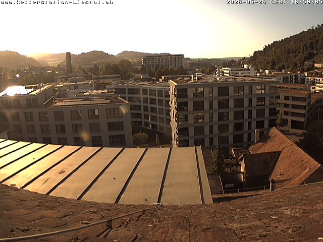 Liestal: mit Blick nach Basel Sankt Chrischona