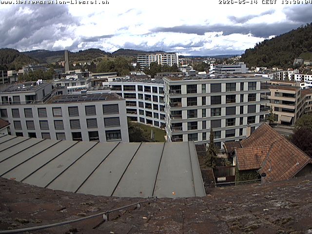 Liestal: mit Blick nach Basel Sankt Chrischona